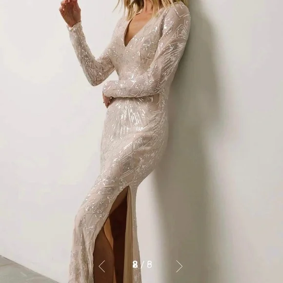 Baltic born ryan sequence dress brand new tags still attached size medium - Picture 5 of 5